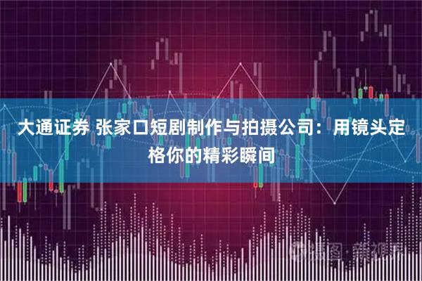 大通证券 张家口短剧制作与拍摄公司：用镜头定格你的精彩瞬间